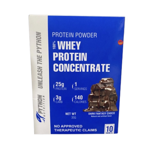 Python Nutrition 100% Whey (Box of 10sachet) | Supplement Kingdom